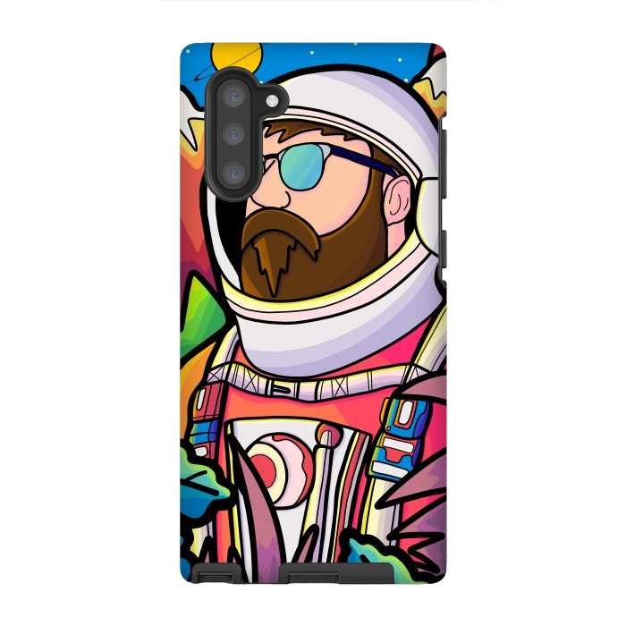 Galaxy Note 10 StrongFit The astronaut explorer by Steve Wade (Swade)