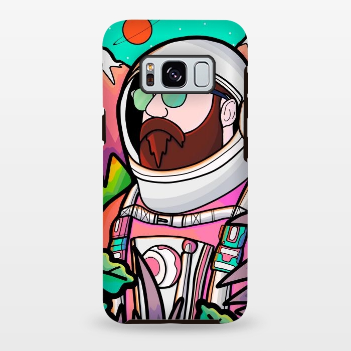 Galaxy S8 plus StrongFit Pastel astronaut by Steve Wade (Swade)
