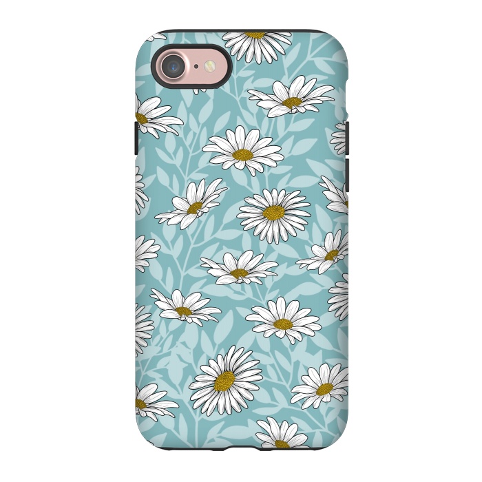 iPhone 7 StrongFit Daisy pattern by Jms