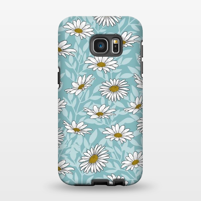 Galaxy S7 EDGE StrongFit Daisy pattern by Jms