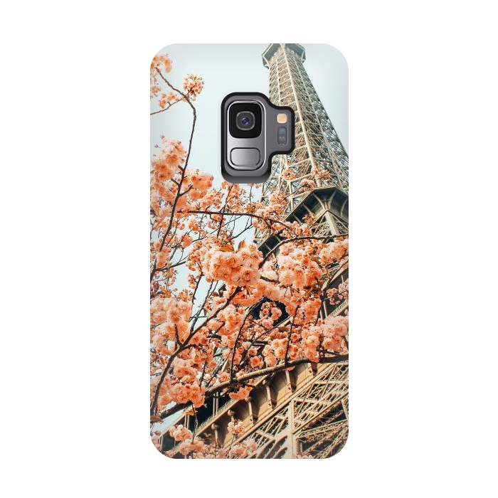 Galaxy S9 StrongFit Paris in Spring | Travel Photography Eifel Tower | Wonder Building Architecture Love by Uma Prabhakar Gokhale