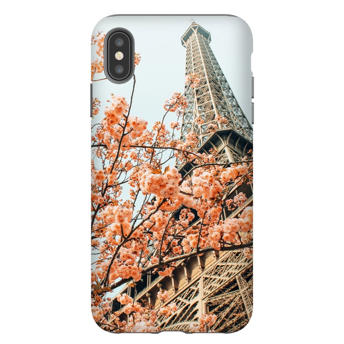 iPhone Xs Max StrongFit Paris in Spring | Travel Photography Eifel Tower | Wonder Building Architecture Love by Uma Prabhakar Gokhale