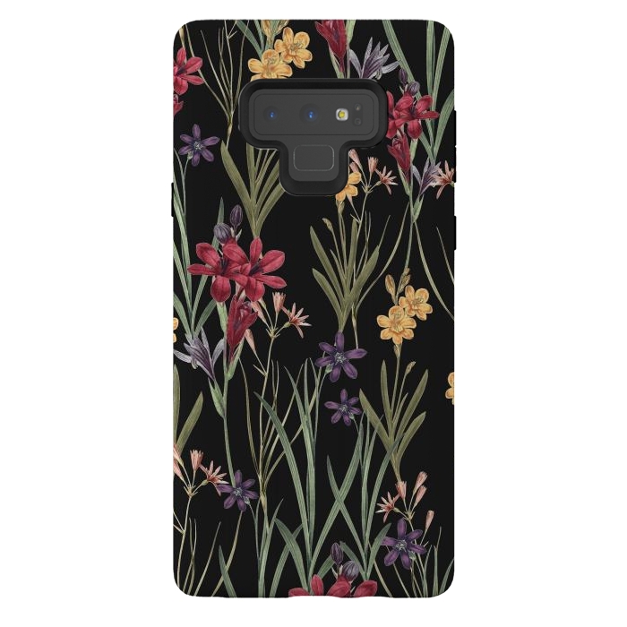 Galaxy Note 9 StrongFit Dark Bloom by Zala Farah