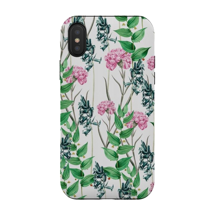 iPhone Xs / X StrongFit Light Botanica by Zala Farah