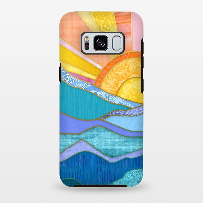 Galaxy S8 plus StrongFit Sweet Sunset by Micklyn Le Feuvre
