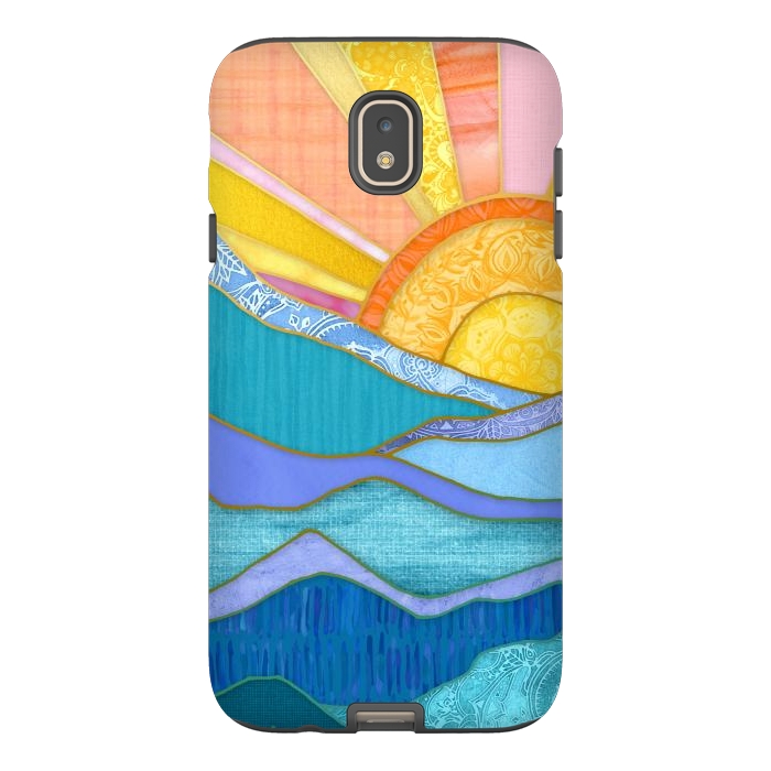 Galaxy J7 StrongFit Sweet Sunset by Micklyn Le Feuvre