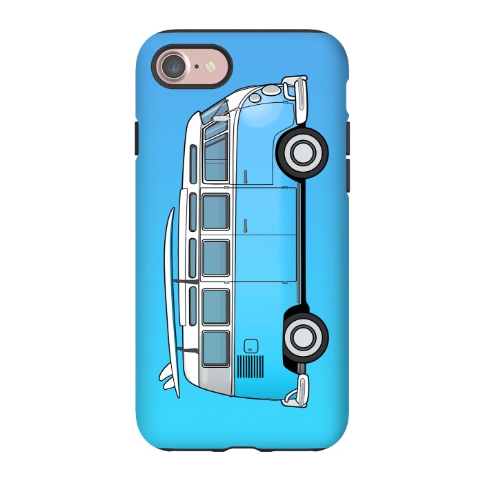 iPhone 7 StrongFit Van Life - Blue by Mitxel Gonzalez
