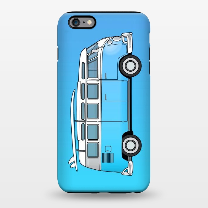 iPhone 6/6s plus StrongFit Van Life - Blue by Mitxel Gonzalez