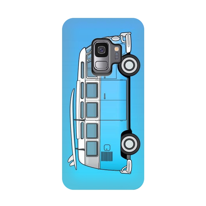 Galaxy S9 StrongFit Van Life - Blue by Mitxel Gonzalez