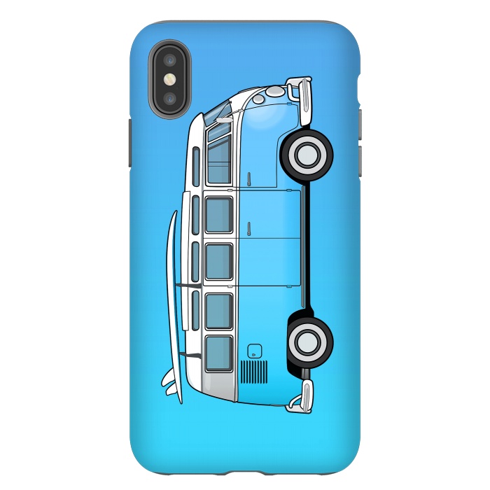 iPhone Xs Max StrongFit Van Life - Blue by Mitxel Gonzalez