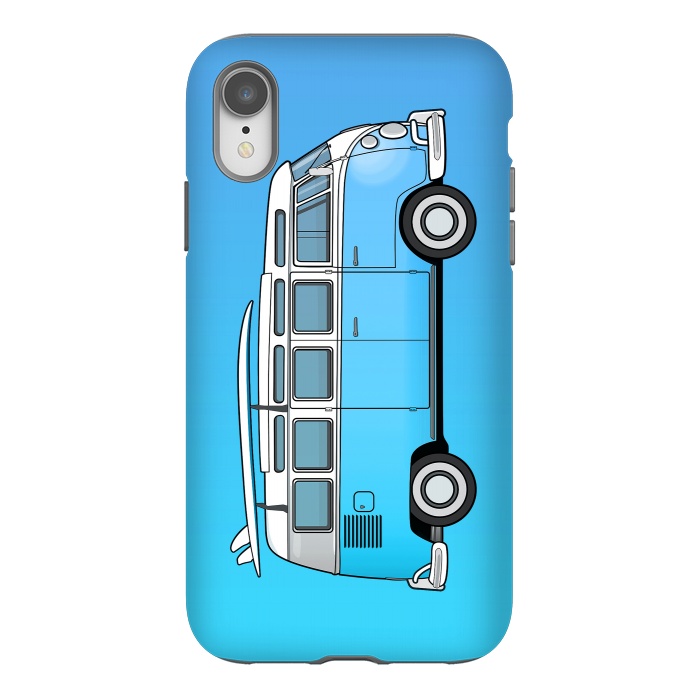 iPhone Xr StrongFit Van Life - Blue by Mitxel Gonzalez