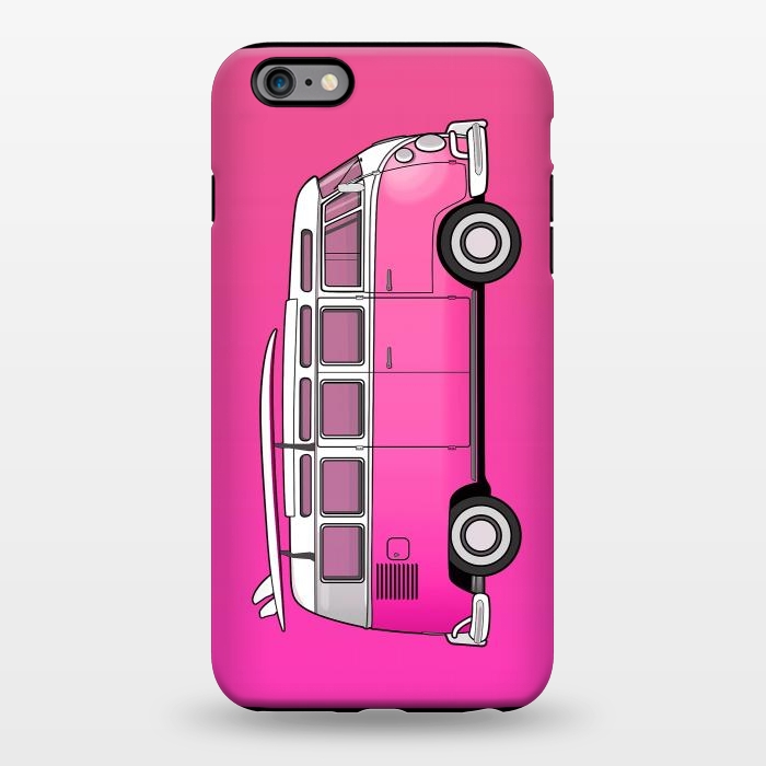 iPhone 6/6s plus StrongFit Van Life - Pink by Mitxel Gonzalez