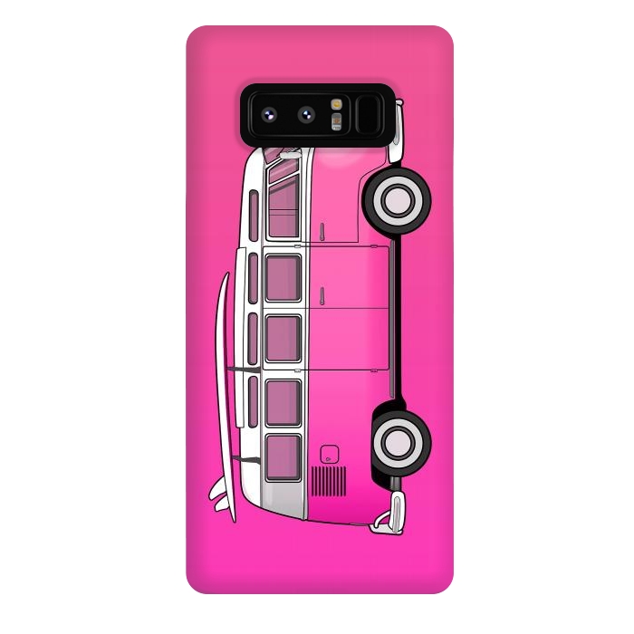 Galaxy Note 8 StrongFit Van Life - Pink by Mitxel Gonzalez