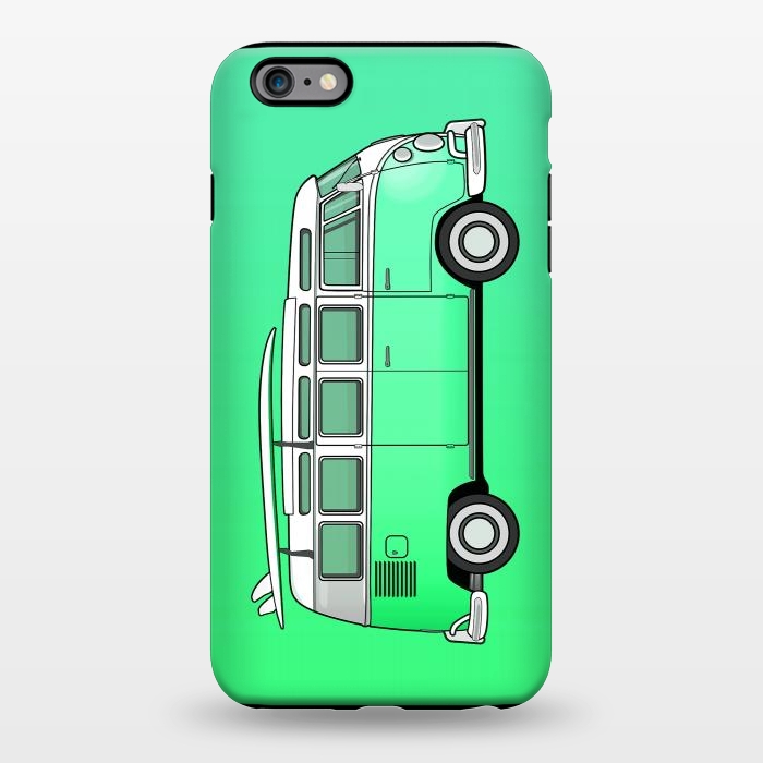 iPhone 6/6s plus StrongFit Van Life - Green by Mitxel Gonzalez