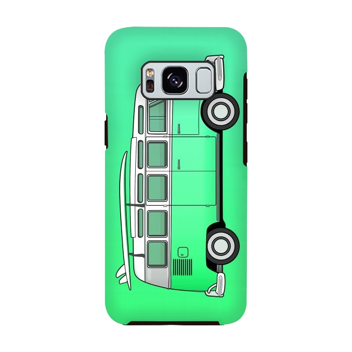 Galaxy S8 StrongFit Van Life - Green by Mitxel Gonzalez