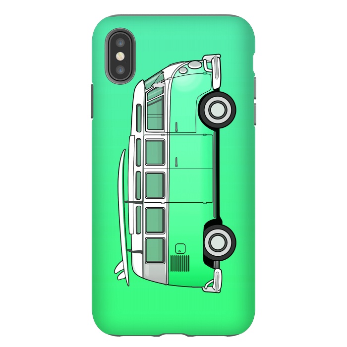 iPhone Xs Max StrongFit Van Life - Green by Mitxel Gonzalez