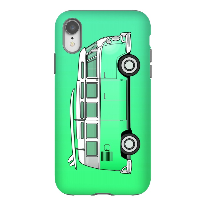iPhone Xr StrongFit Van Life - Green by Mitxel Gonzalez