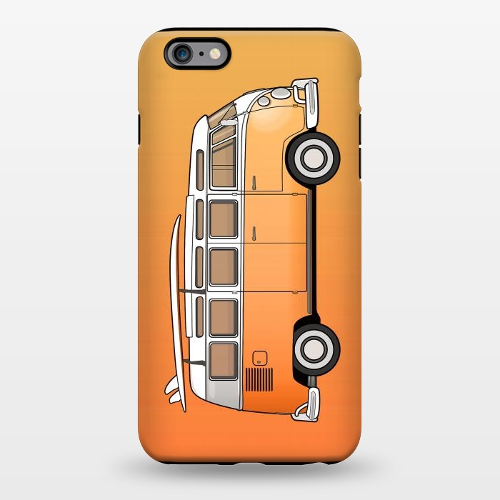 iPhone 6/6s plus StrongFit Van Life - Orange by Mitxel Gonzalez