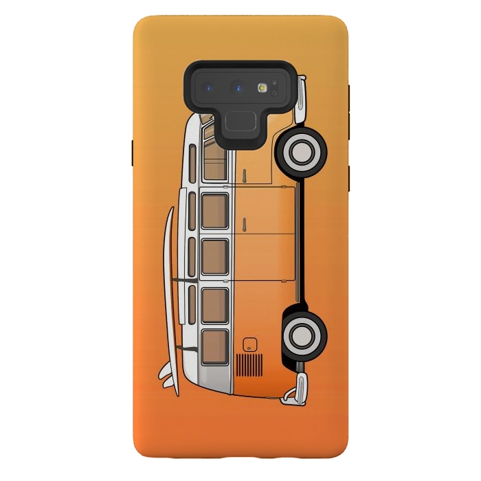 Galaxy Note 9 StrongFit Van Life - Orange by Mitxel Gonzalez