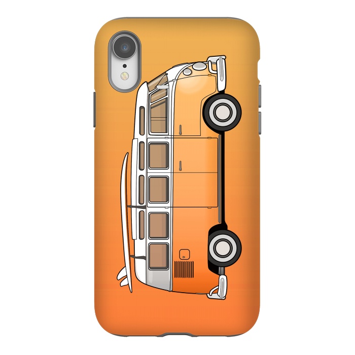 iPhone Xr StrongFit Van Life - Orange by Mitxel Gonzalez