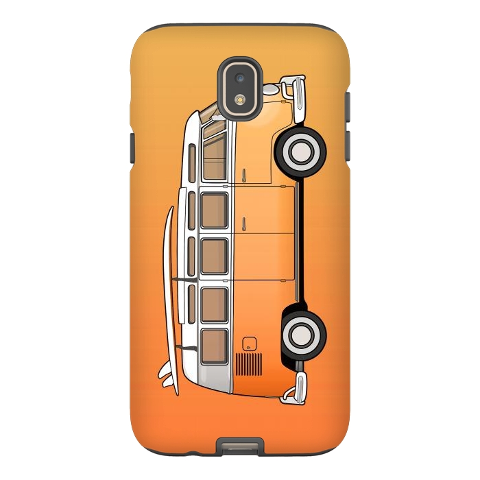 Galaxy J7 StrongFit Van Life - Orange by Mitxel Gonzalez
