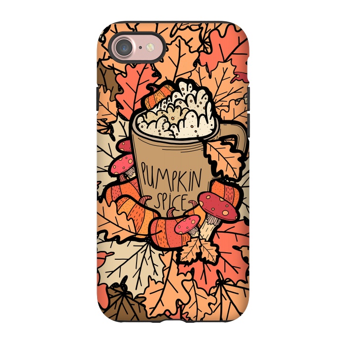 iPhone 7 StrongFit Pumpkin Spice  by Steve Wade (Swade)