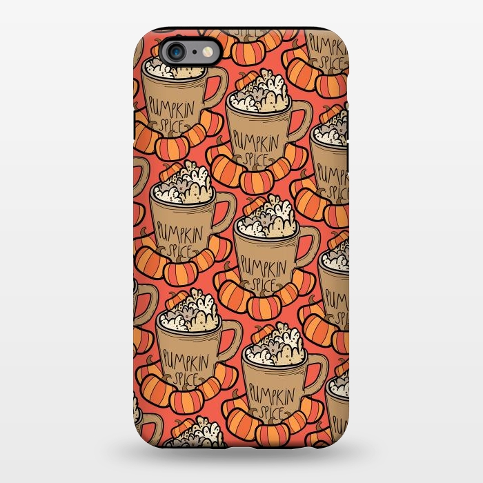 iPhone 6/6s plus StrongFit Pattern pumpkin spice by Steve Wade (Swade)