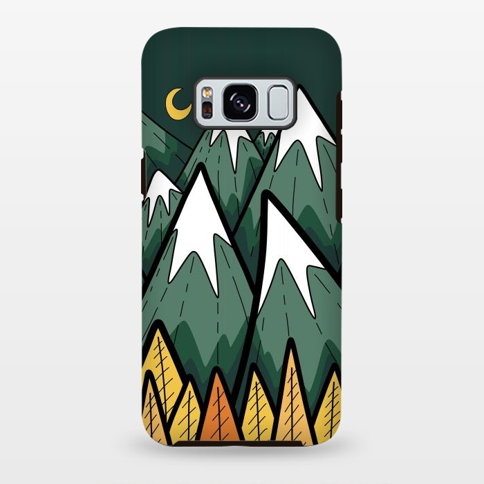 Galaxy S8 plus StrongFit The green autumn peaks by Steve Wade (Swade)