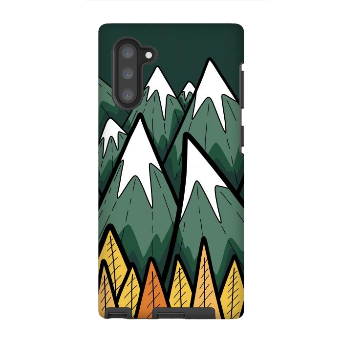 Galaxy Note 10 StrongFit The green autumn peaks by Steve Wade (Swade)