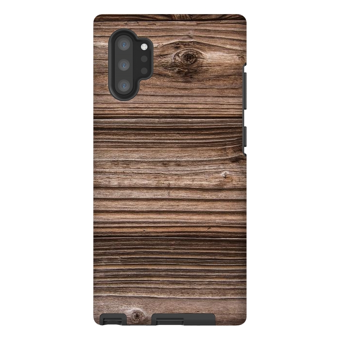 Galaxy Note 10 plus StrongFit wood by haroulita
