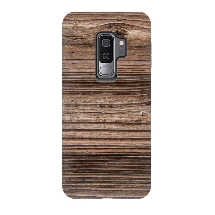 Galaxy S9 plus StrongFit wood by haroulita