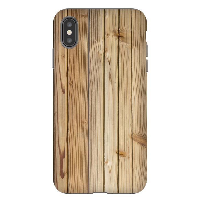 iPhone Xs Max StrongFit wood ii by haroulita