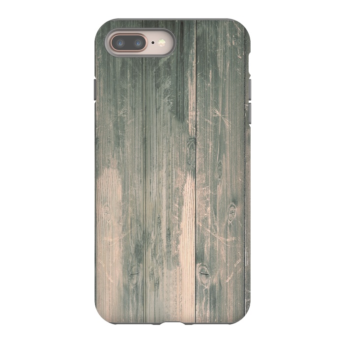 iPhone 7 plus StrongFit grey wood by haroulita