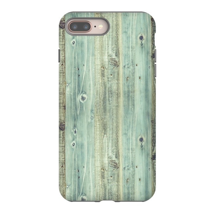 iPhone 7 plus StrongFit blue wood by haroulita