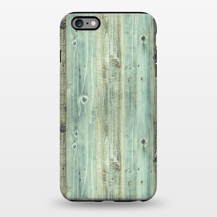 iPhone 6/6s plus StrongFit blue wood by haroulita