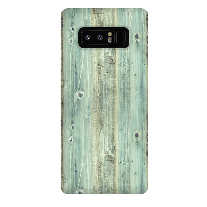Galaxy Note 8 StrongFit blue wood by haroulita