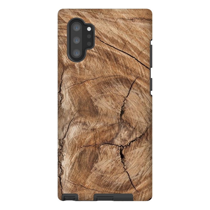 Galaxy Note 10 plus StrongFit wooden texture by haroulita