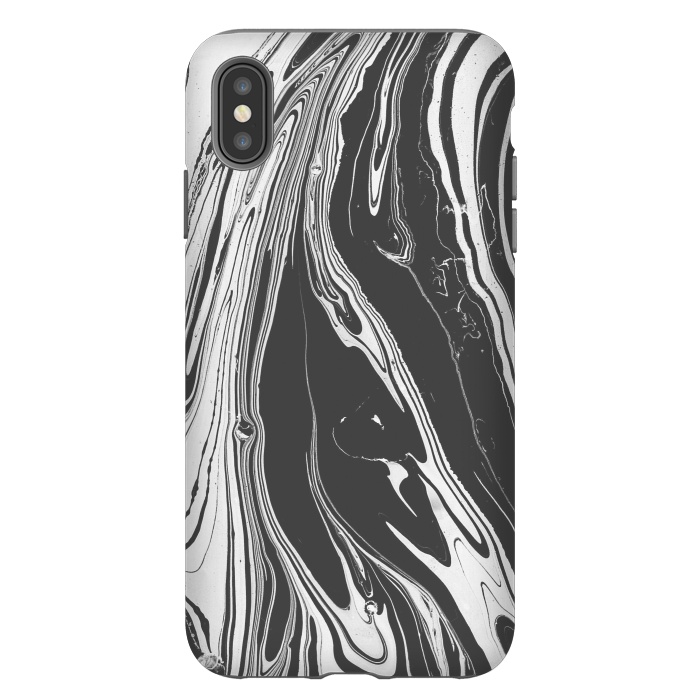iPhone Xs Max StrongFit bw marble x by haroulita