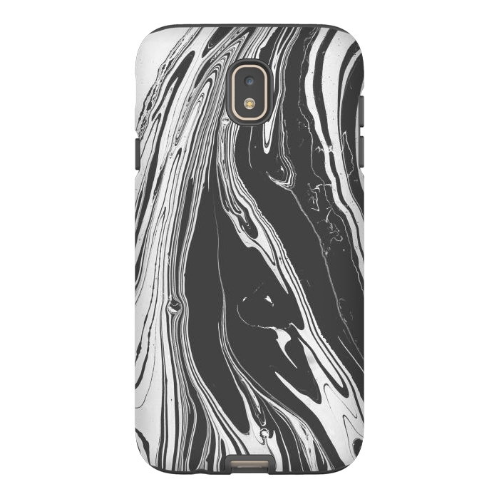 Galaxy J7 StrongFit bw marble x by haroulita