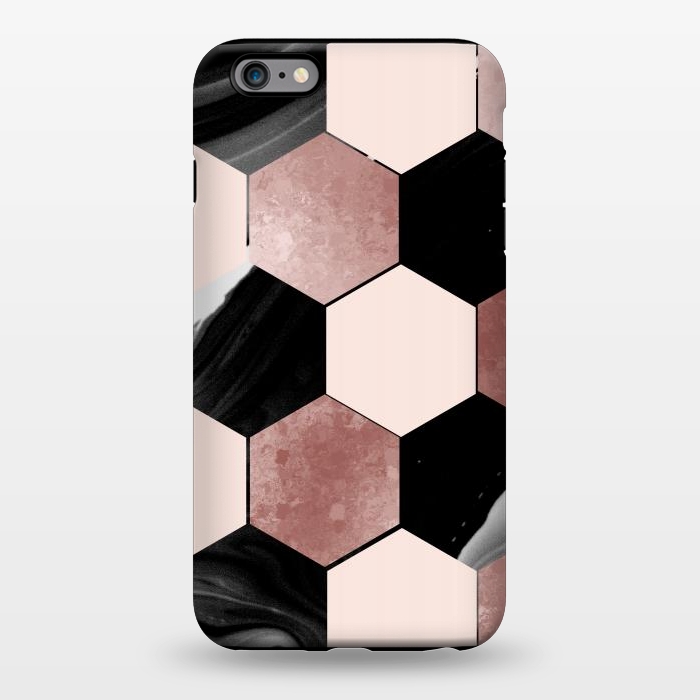 iPhone 6/6s plus StrongFit geometrical marble by haroulita
