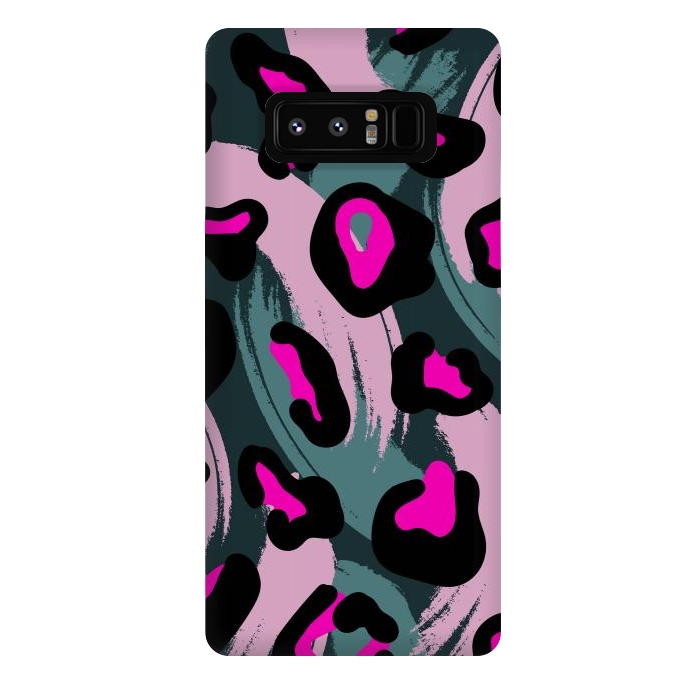 Galaxy Note 8 StrongFit camo animal print by haroulita