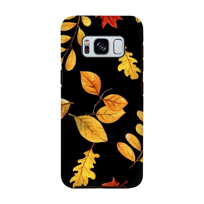 Galaxy S8 StrongFit fall leaves x by haroulita
