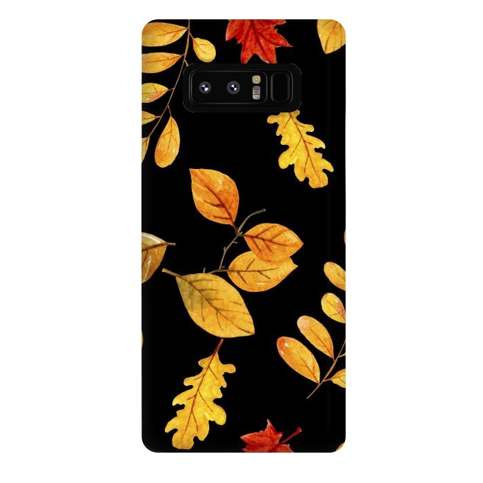 Galaxy Note 8 StrongFit fall leaves x by haroulita
