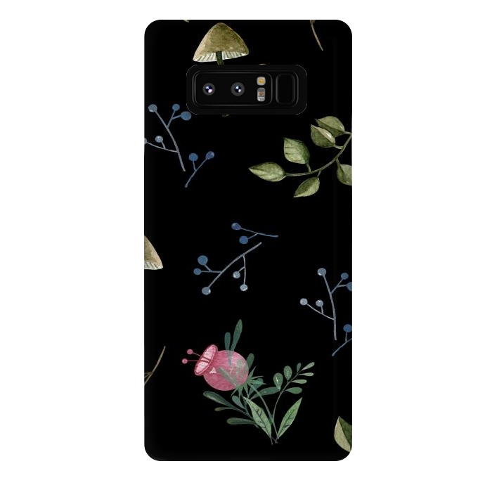 Galaxy Note 8 StrongFit flower pattern cc by haroulita