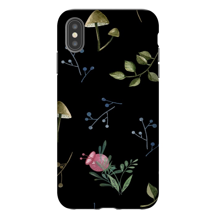 iPhone Xs Max StrongFit flower pattern cc by haroulita