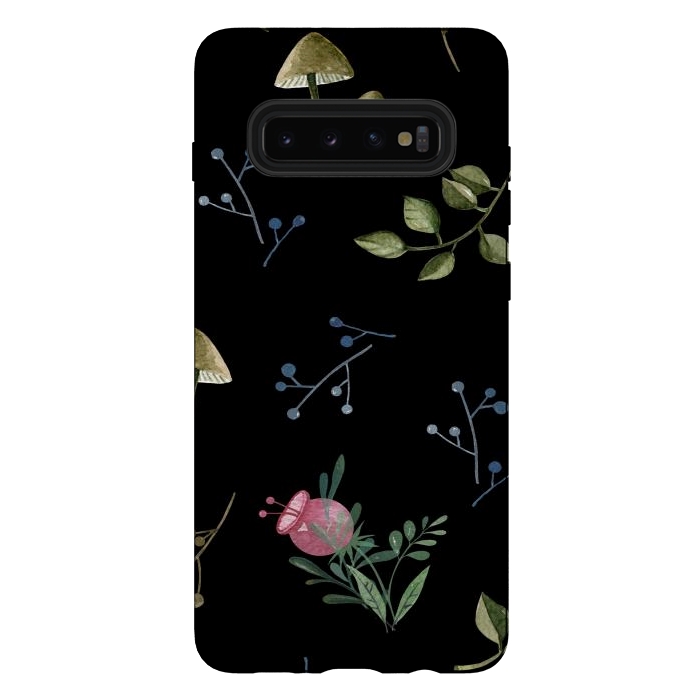 Galaxy S10 plus StrongFit flower pattern cc by haroulita