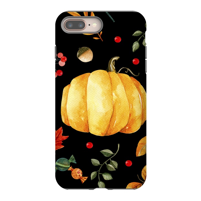 iPhone 7 plus StrongFit pumpkin season by haroulita