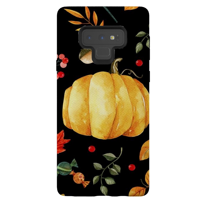 Galaxy Note 9 StrongFit pumpkin season by haroulita