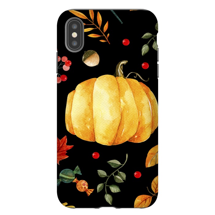 iPhone Xs Max StrongFit pumpkin season by haroulita