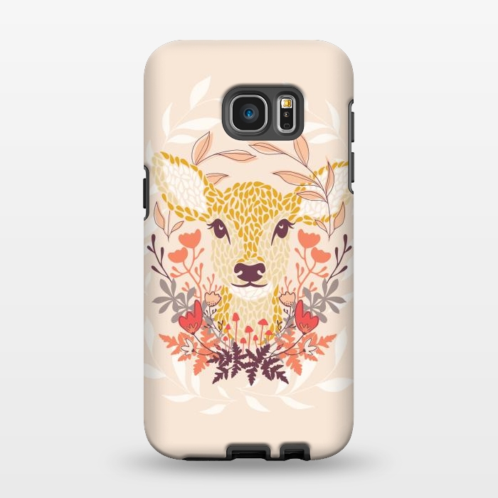 Galaxy S7 EDGE StrongFit Oh Deer by Melissa Lee